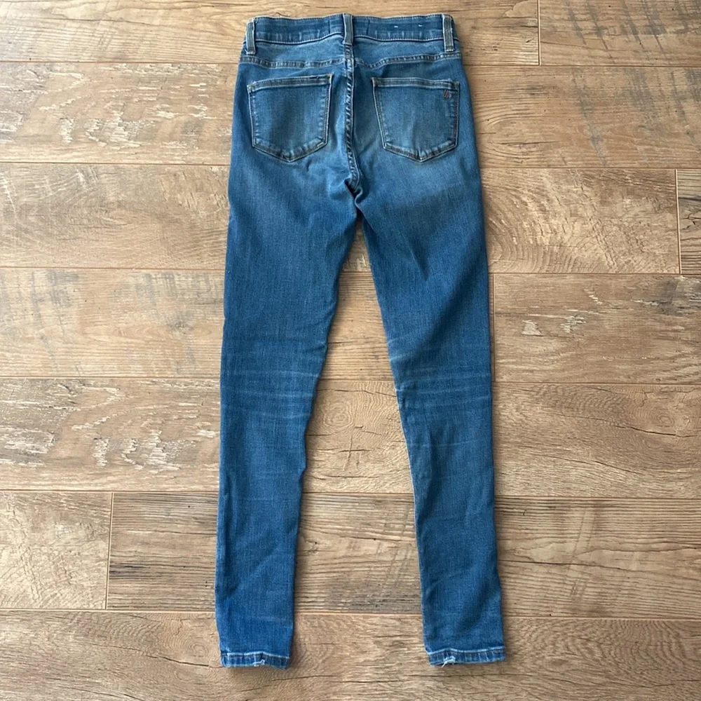 LulaRoe Brand Elastic Waist Blue Skinny Jeans, Women’s size 24 - Picture 2 of 10